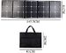 Durable  Folding Solar Panel 16*11*1.2 Inch Water Resistant Stable Performance