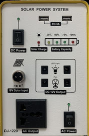 باتری لی یون کمپینگ منبع تغذیه خورشیدی 430WH عملکرد پایدار