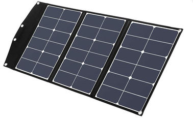 لوازم دیجیتالی از منبع تغذیه پانل خورشیدی 45W با خروجی USB و DC استفاده می کنند